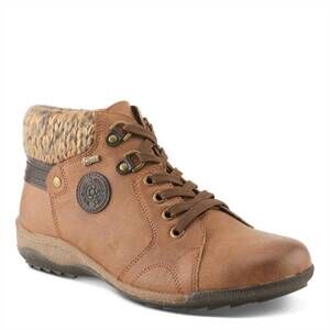 NEW SPRING STEP SHOES women's clifton sweater ankle boots in brown